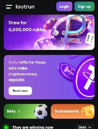LootRUn Casino — Официальный сайт 629541349